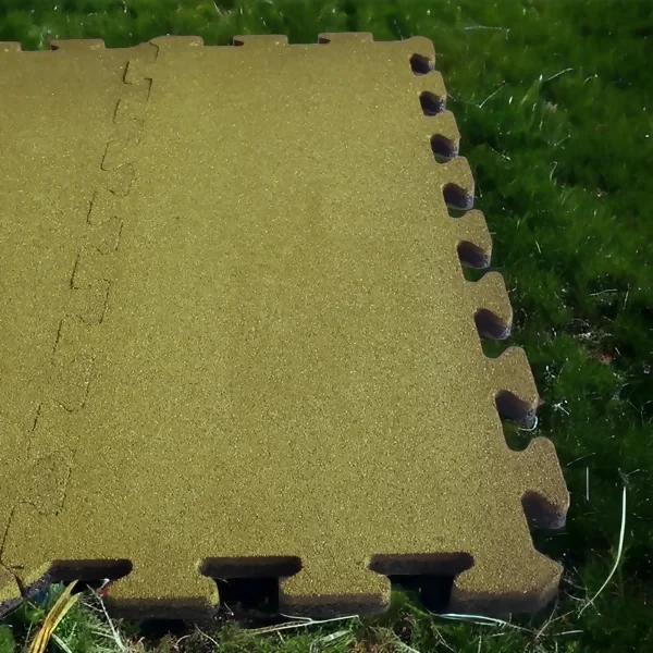 Резиновый пазл 890х400х30 мм Желтый (2562228278) - фото 2