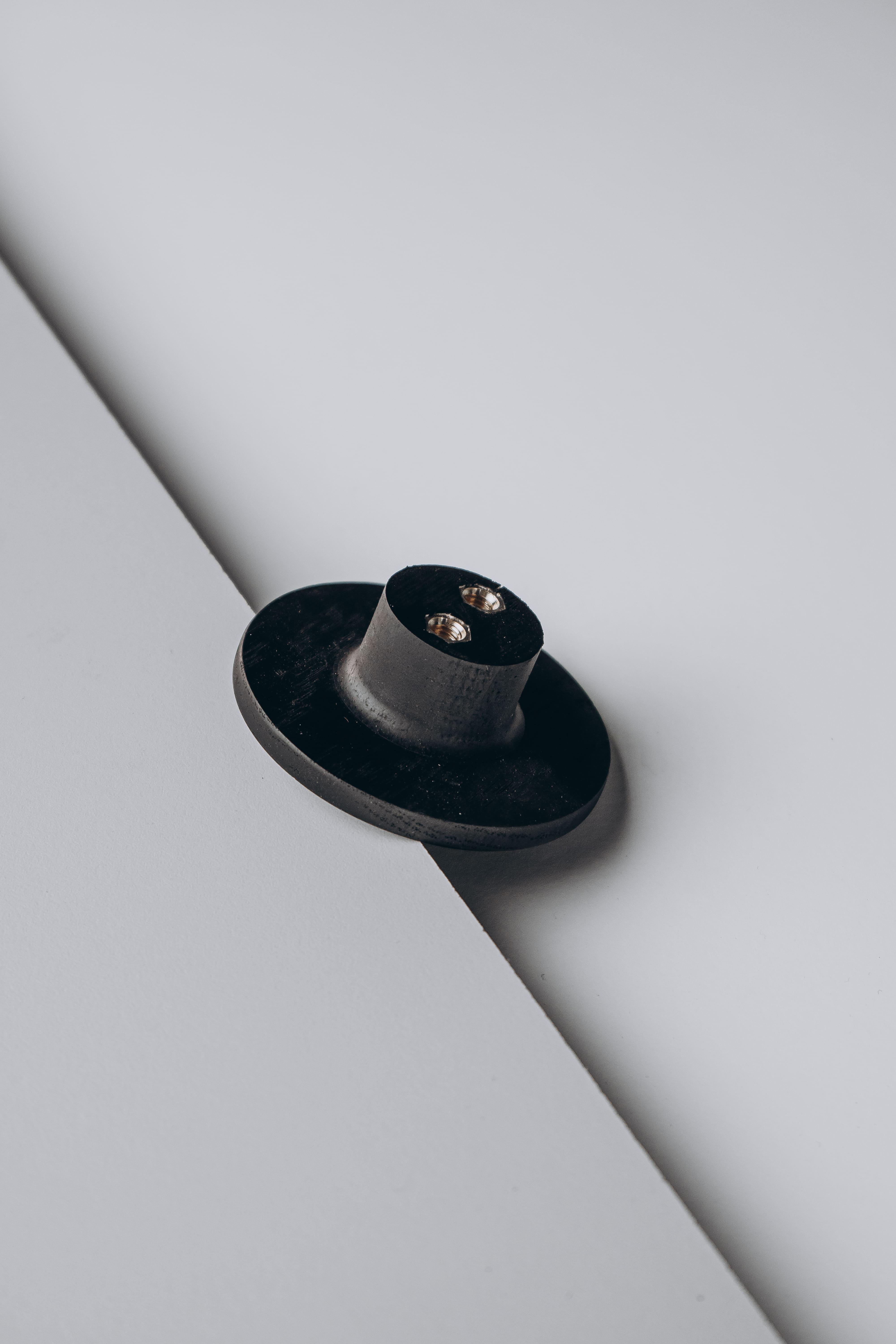 Меблева ручка з дерева 7 см Umbrella black - фото 2 Меблева ручка з дерева 7 см Umbrella black - фото 2