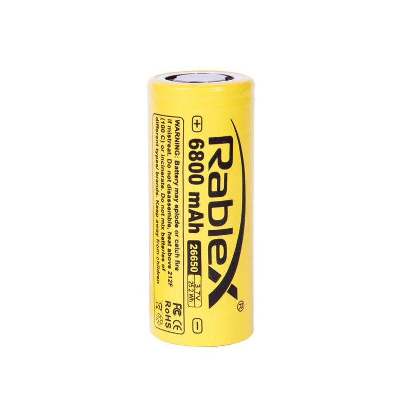 ᐉ Аккумулятор Rablex 26650 6800 mAh Li-ion 3,7 V Желтый • Купить в ...