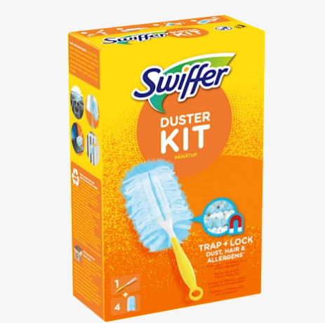 Щеточка-магнит для пилки Swiffer Duster KIT стартовый набор 1+4