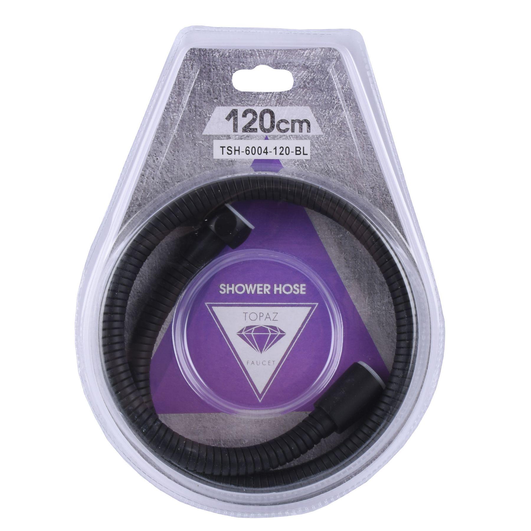Шланг душевой Topaz TSH-6004-120-BL 120 см