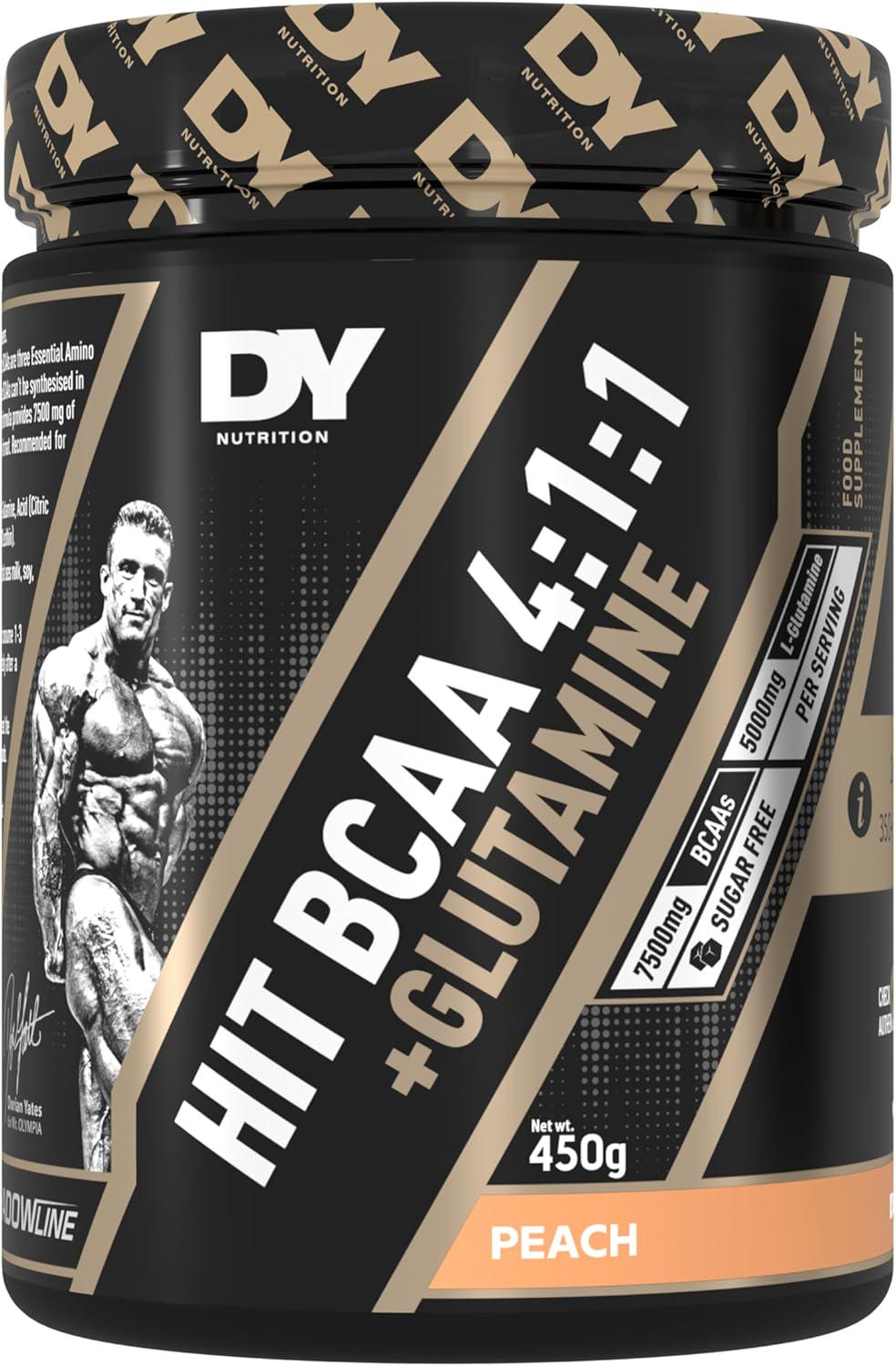 Аминокислоты BCAA и L-глютамин Dorian Yates Nutrition Peach 450 г Аминокислоты BCAA и L-глютамин Dorian Yates Nutrition Peach 450 г