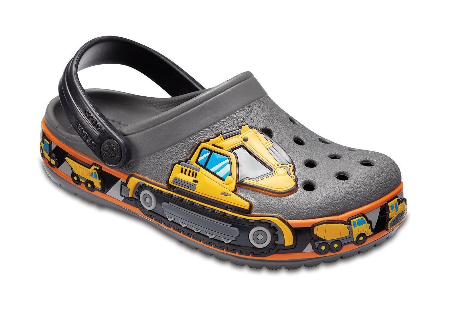 Сабо Kids Crocs Fun Lab Graphic Clog C13 р. 30-31 19 Сірий (204983)