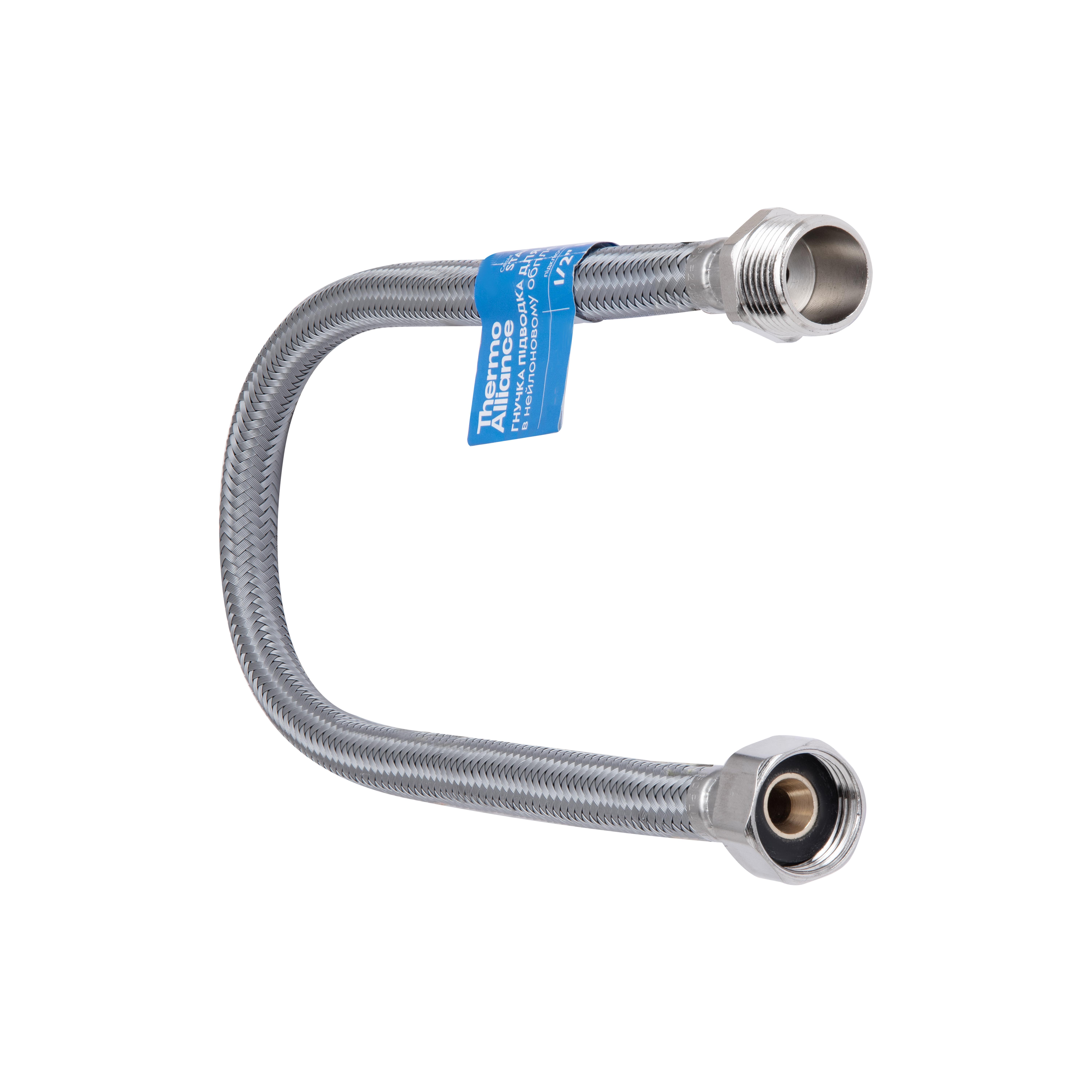 Шланг Thermo Alliance Standart для воды 120 см NYLON 1/2"x1/2" ВЗ (TAS388W120)