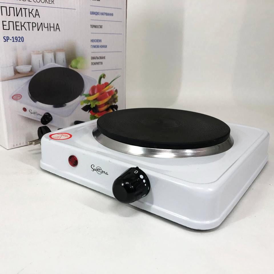 Плита електрична Suntera SP-1920 Білий - фото 8 Плита електрична Suntera SP-1920 Білий - фото 8