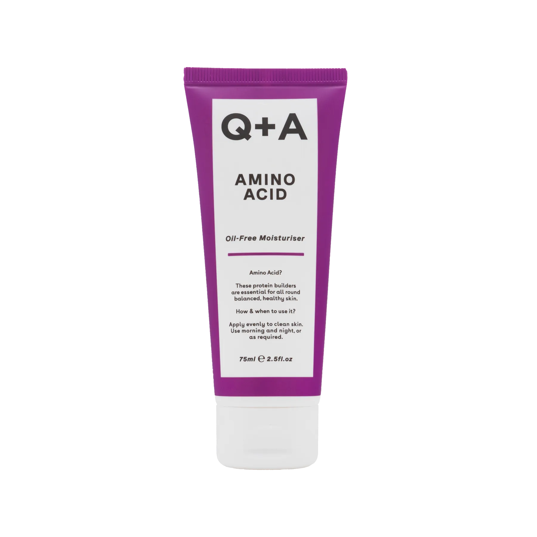 Крем зволожуючий Q+A Amino Acid Oil Free Moistuiriser з амінокислотами без вмісту олії (Т000163) - фото 1