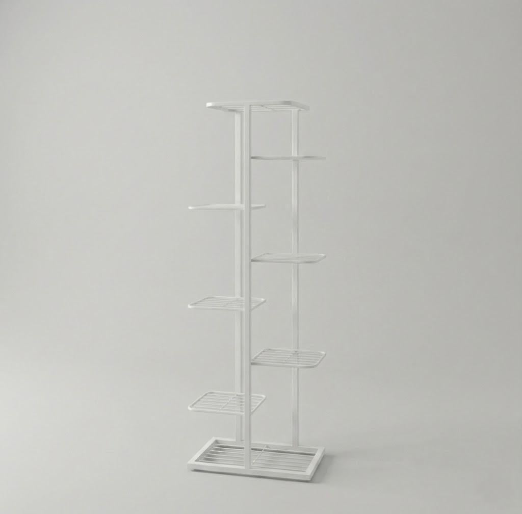 Полиця для квітів та рослин CVT 6P 142х42х22 см Білий (2897306794)