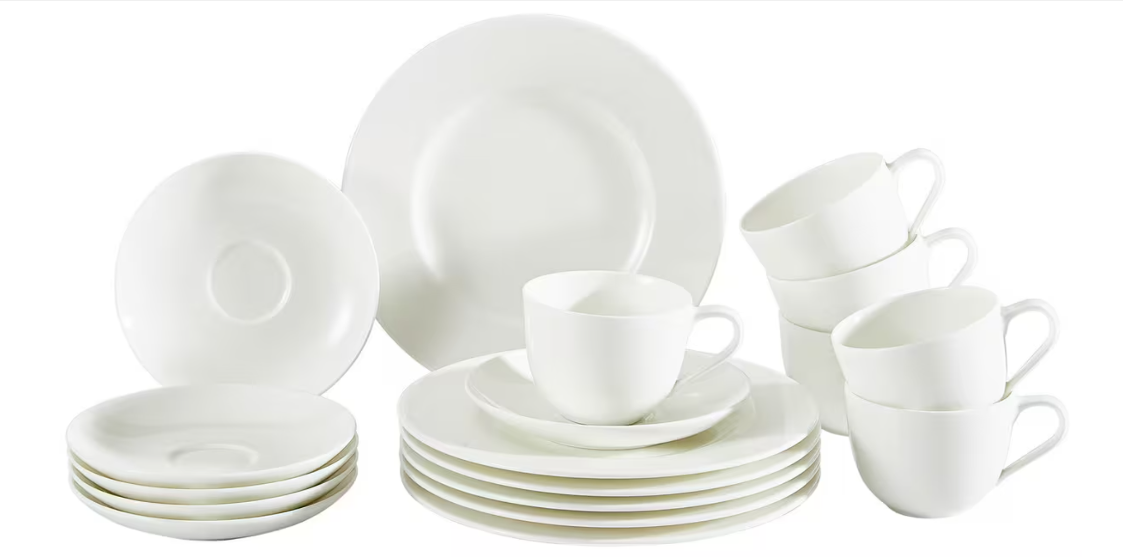 Столовый сервиз Villeroy & Boch Royal Noblesse костяной фарфор 18 предметов (27844020)