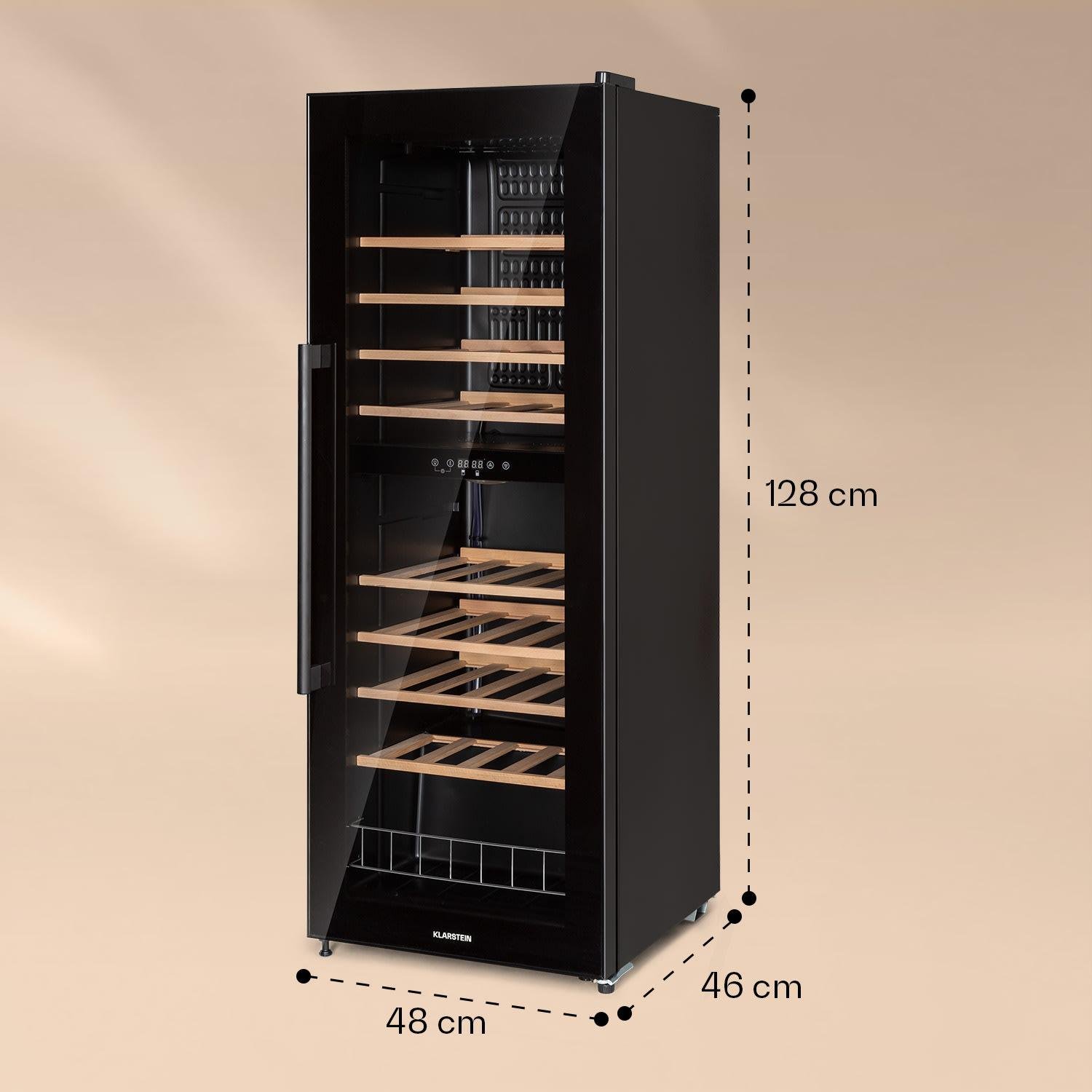 Холодильник для вина Klarstein Barossa 54 Duo 2 охлаждающей зоны - фото 3