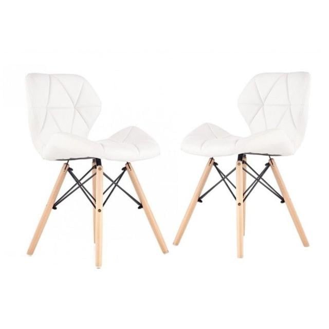 Кресло Bonro B-531 экокожа 2 шт. Белый (2455357379)