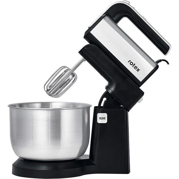 Миксер с чашей мощный Rotex MasterCream RHM500-S эффективный пластиковый