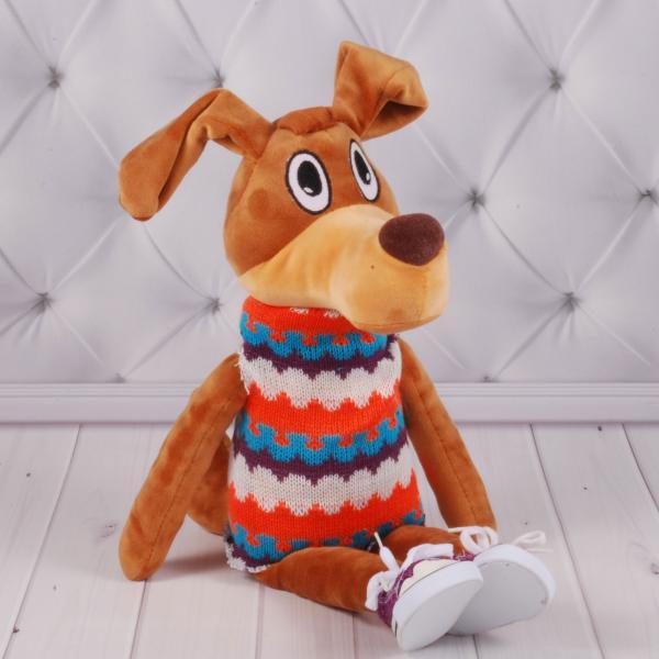 Мягкая игрушка Копица Пес Шарик 40 см (00237-1)