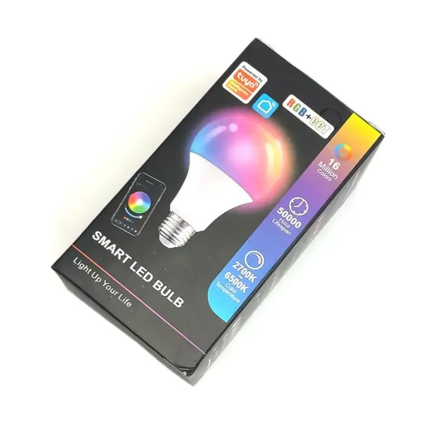Лампа Tuya SMART WI-FI 10010 E27 RGB 15 Вт (70007ce3) - фото 4