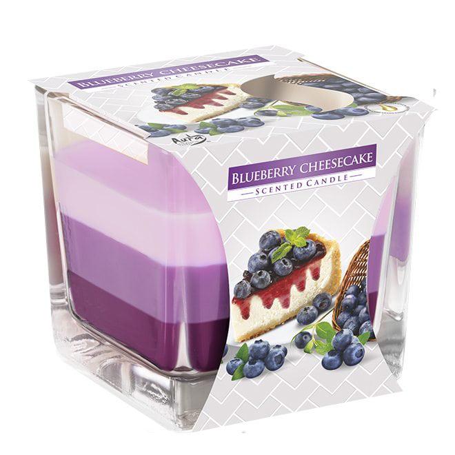 Свеча ароматическая Flora Bispol Чизкейк с черникой (27595)
