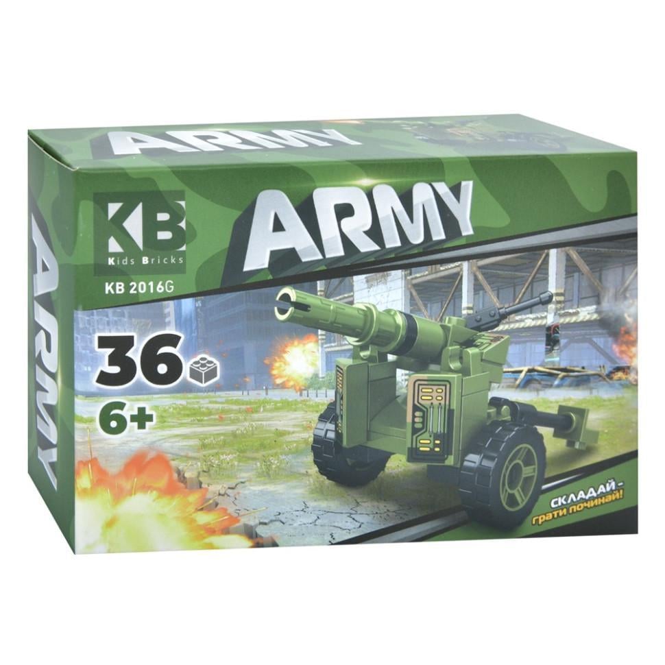 Конструктор детский Военная техника KB 2016G 36 деталей (56043)
