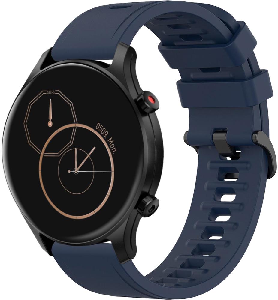 Ремешок Convex для Haylou LS04 RS3 Dark Blue (26316-5D)