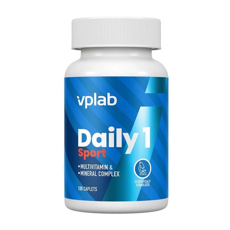 Мультивитамины и минералы с ферментами 1 в день VPLab Daily 1 100 табл.