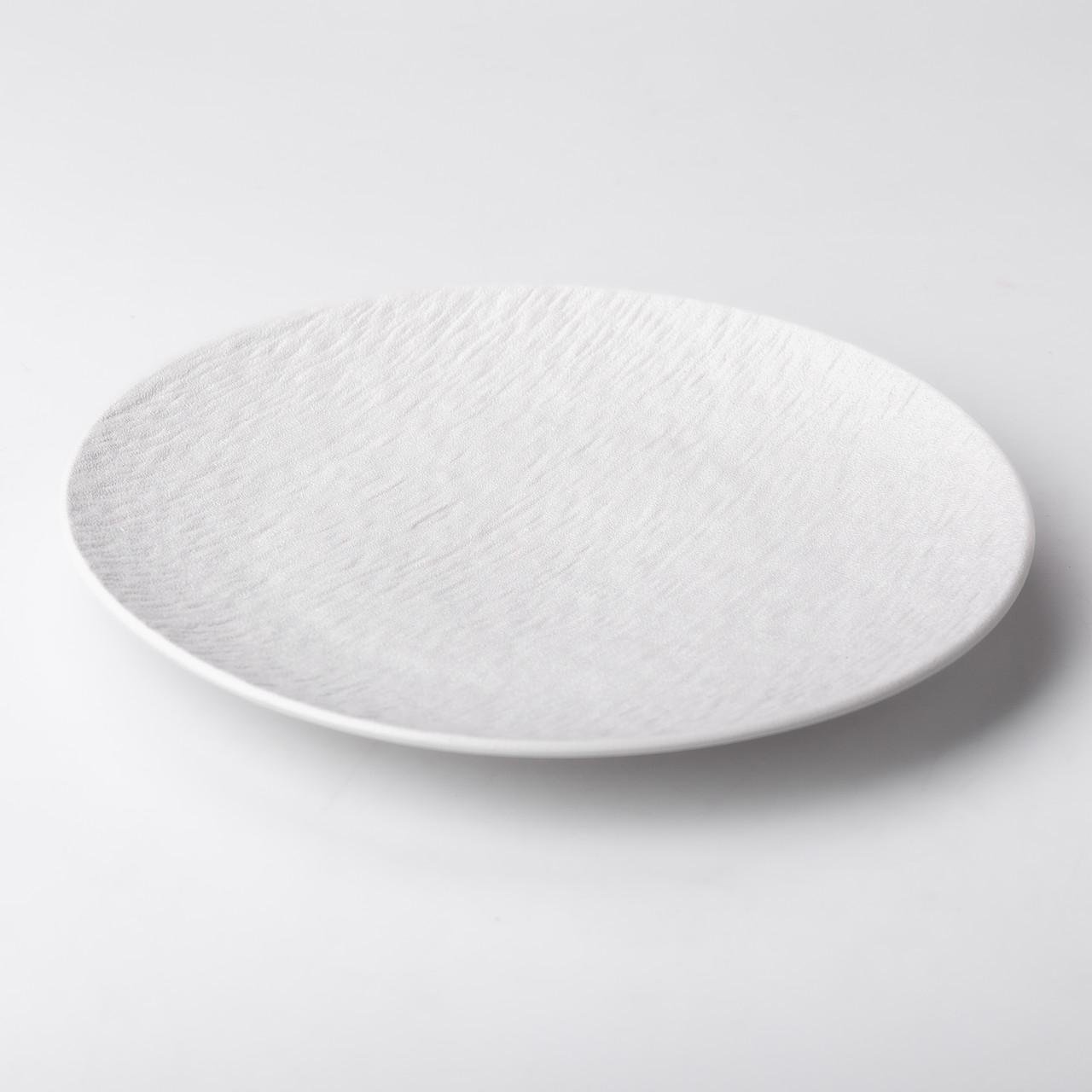 Тарілка сервірувальна керамічна 25 см Білий (5391)