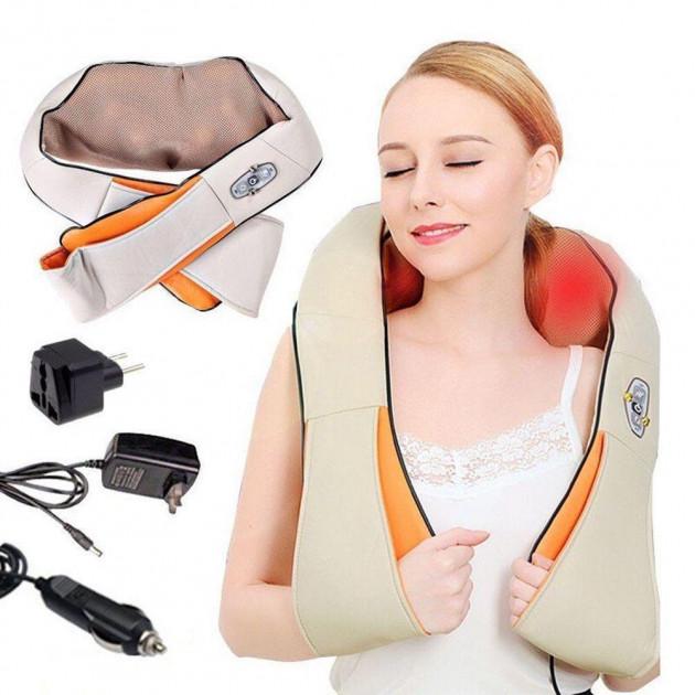 Масажер для шиї та плечей Massager of Neck Kneading - фото 7