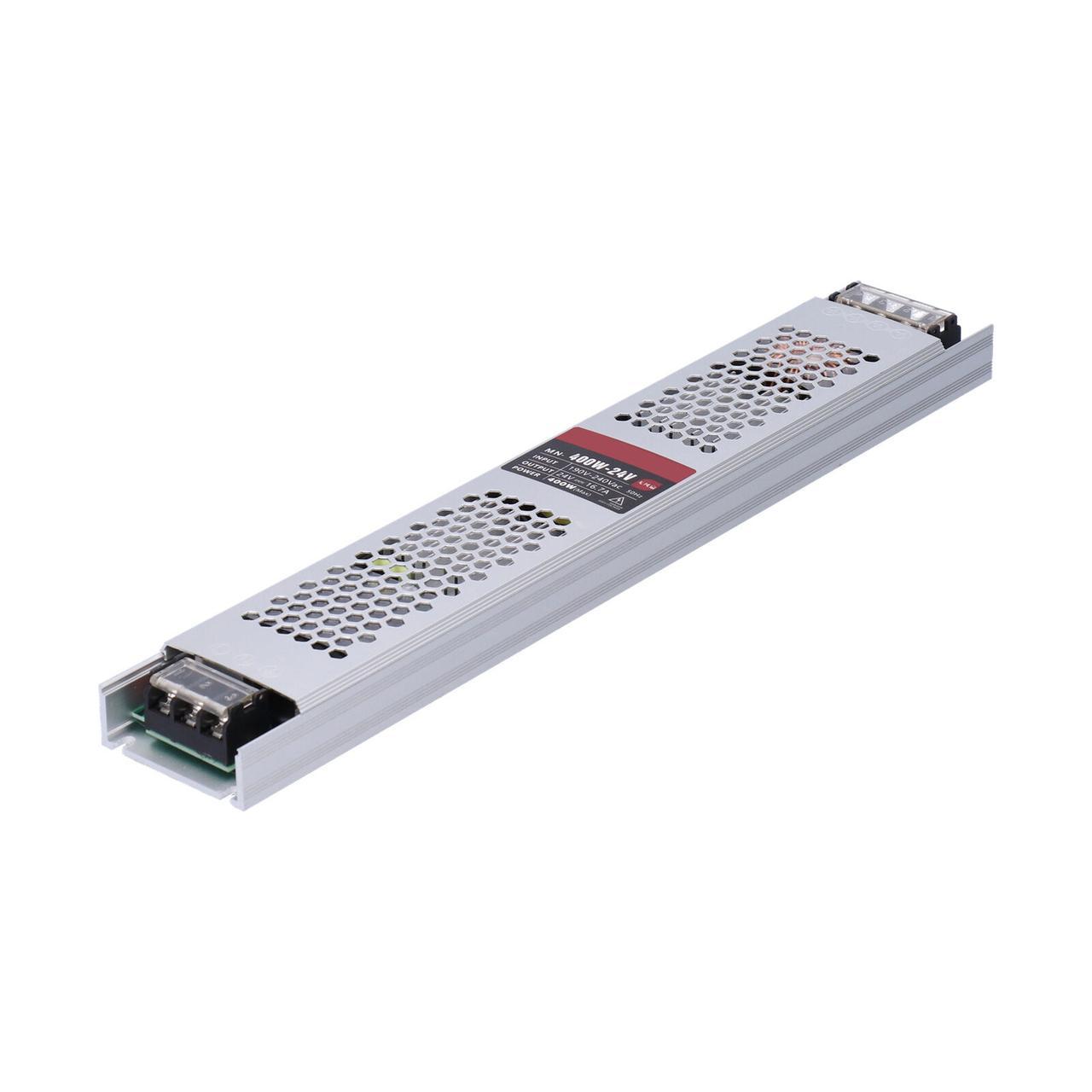 Блок питания для светодиодной ленты слим 24V 400W (28287)