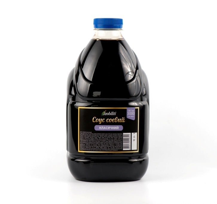 Соус соевый Izobiliti классический 3 л