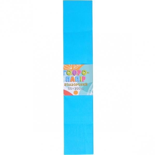 Папір гофрований Блакитний (28111953)