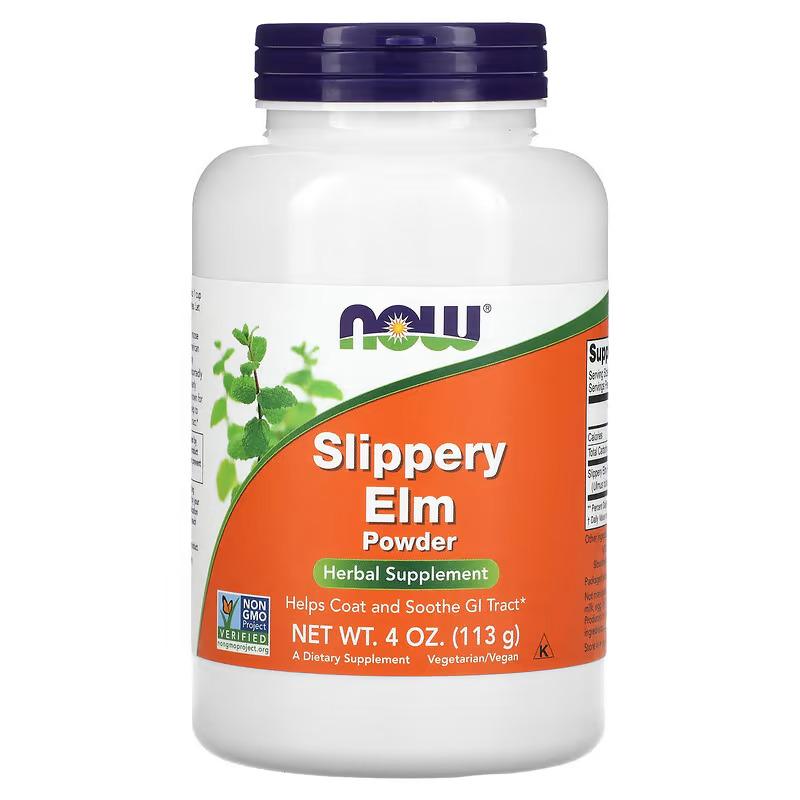 Красный вяз NOW Slippery Elm Powder 113 г (NOW-05060)