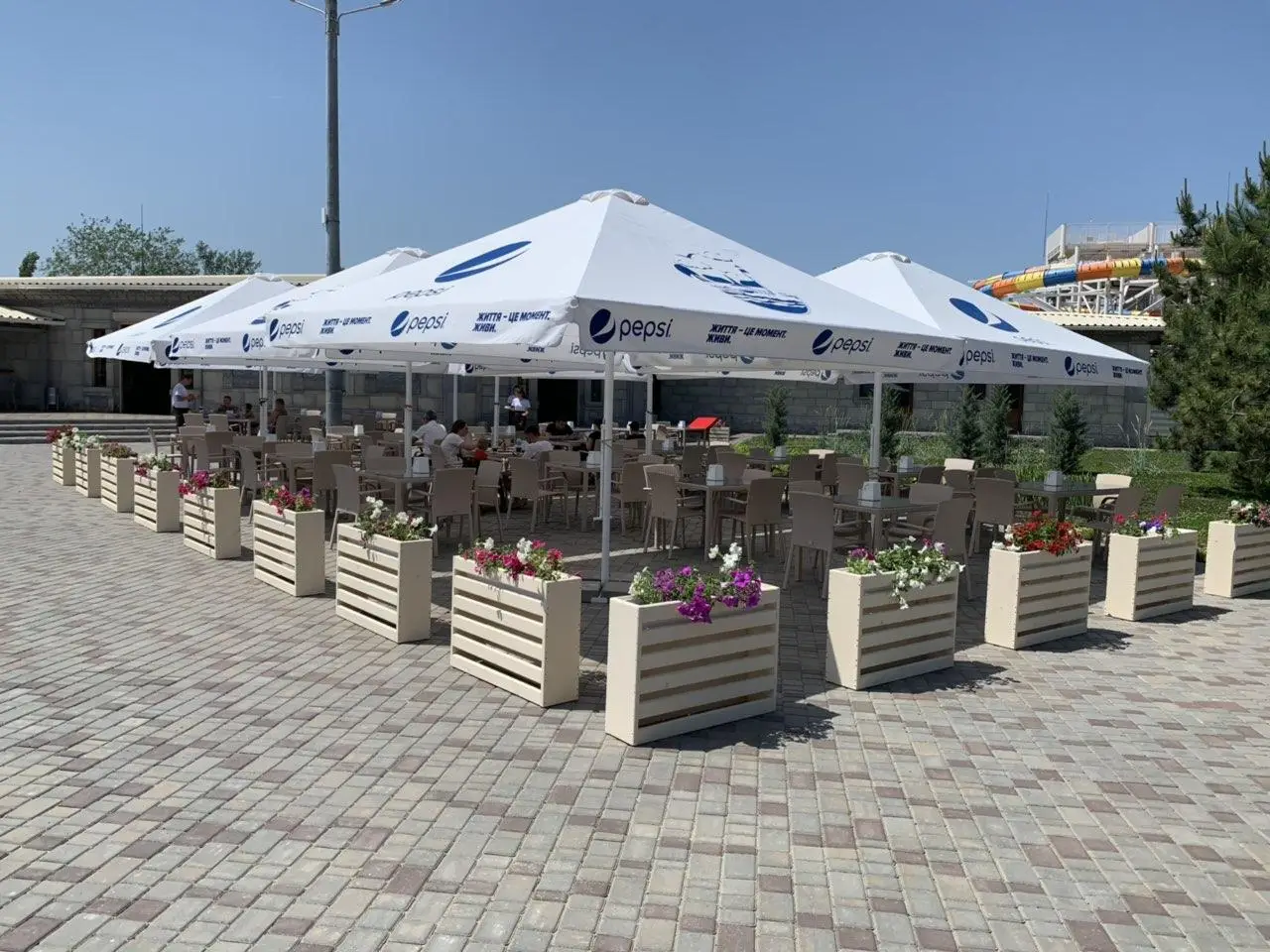 Вазоны для летних террас Престиж Белый (В-001) - фото 3 Вазоны для летних террас Престиж Белый (В-001) - фото 3