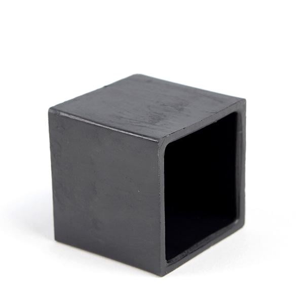 Заглушка квадратная наружная 25х25 мм Черный (SQN-25X25-BLK-107)