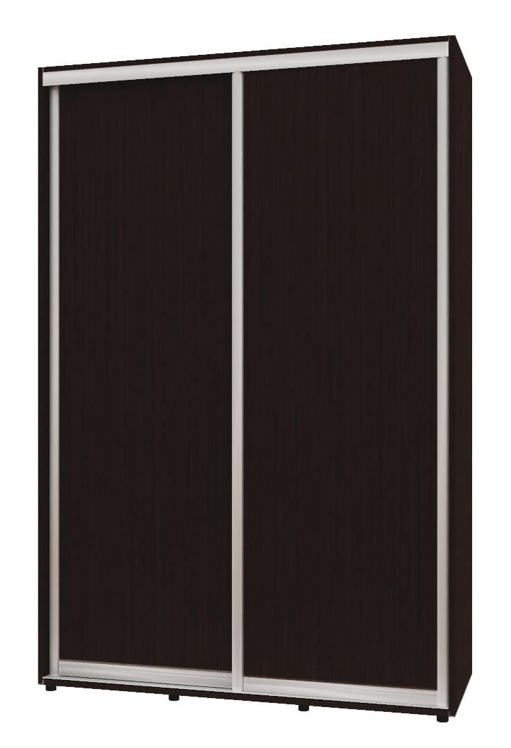 ᐉ Шкаф-купе двухдверный Комфорт Мебель Стандарт 1500х600х2400 мм Венге ...