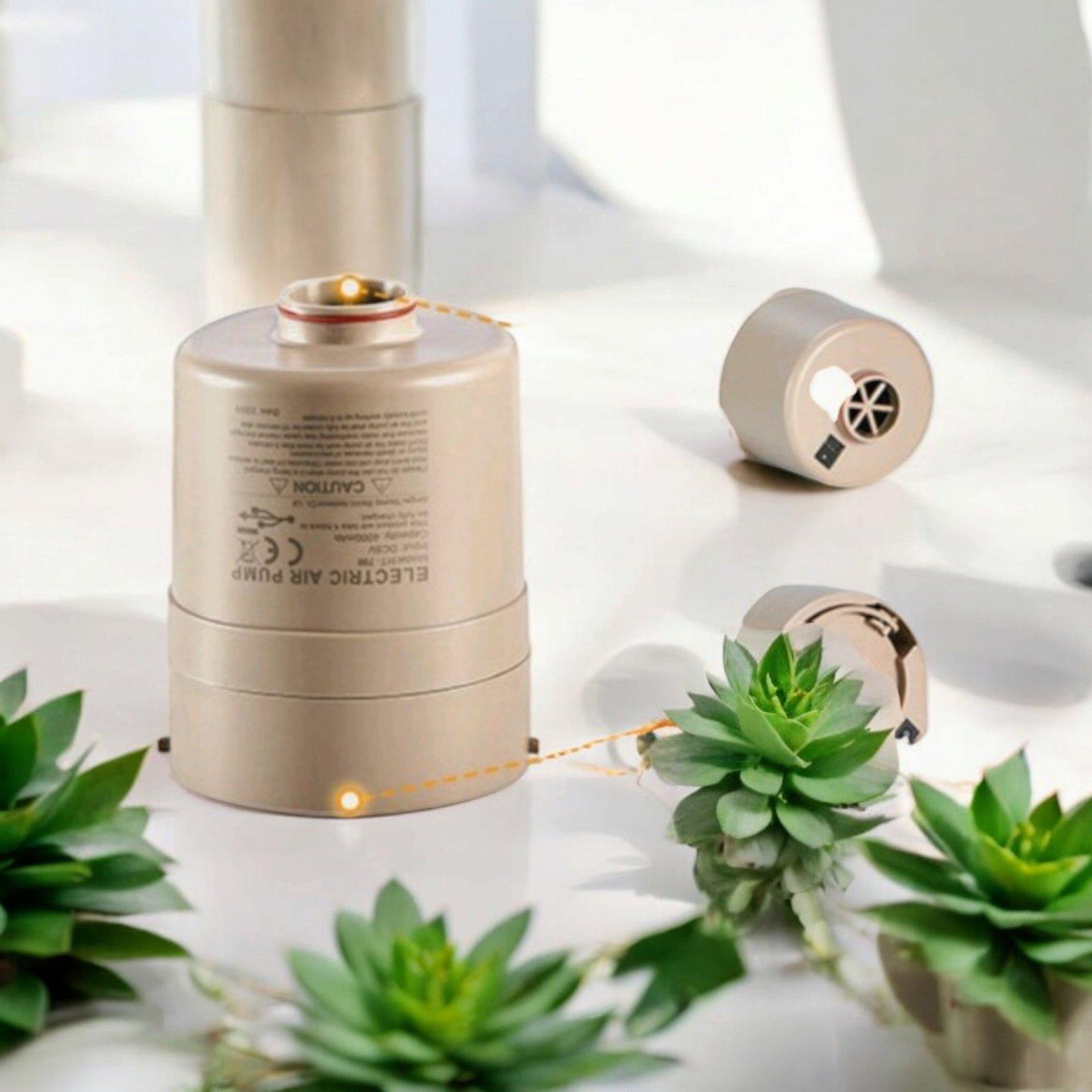 Матрас надувной велюровый с насосом для кемпинга 190х101х38 см - фото 4 Матрас надувной велюровый с насосом для кемпинга 190х101х38 см - фото 4