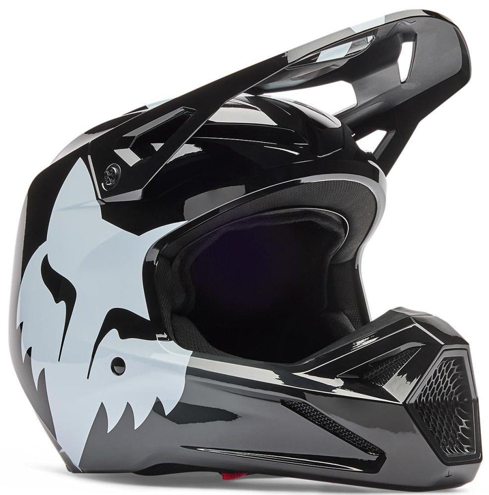 Мотошлем Fox V1 Helmet SHIELD XL Black (50524)