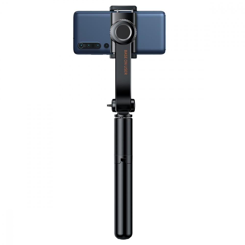 Селфі-монопод Baseus Lovely Uniaxial Folding Stand Selfie Stabilizer Bluetooth Black - фото 11