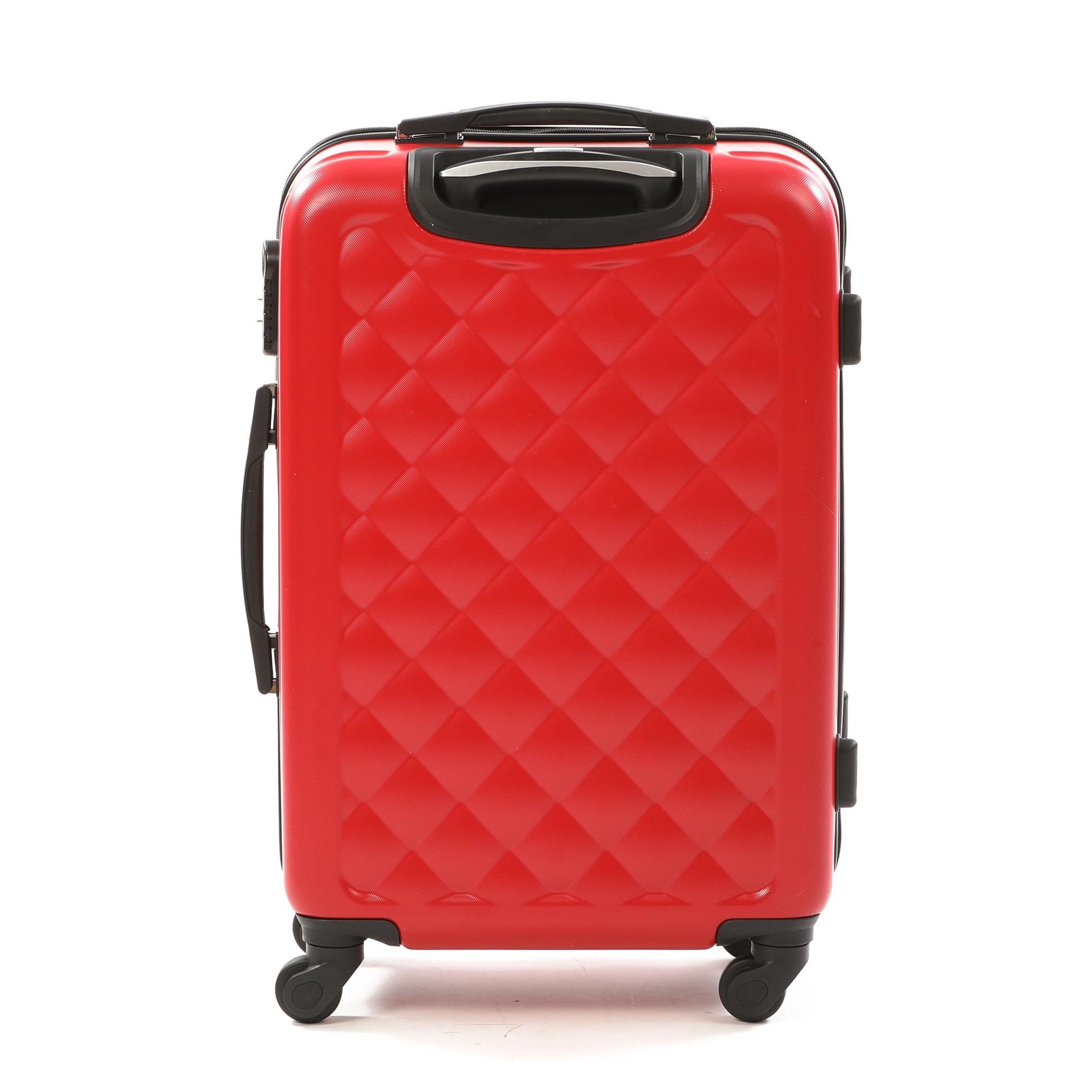 Валіза пластикова Hachi 013 маленька Червоний - фото 2 Валіза пластикова Hachi 013 маленька Червоний - фото 2