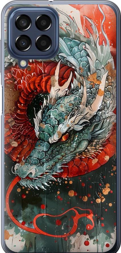Чехол на Samsung Galaxy M33 M336B Стихия огня (6101u-2633-42517)