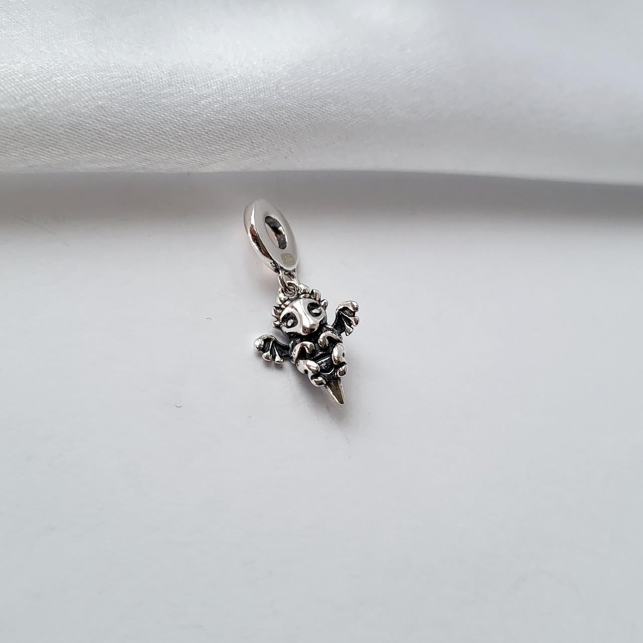 Шарм Дракончик срібло 925 проби 2,70 г (894ч)