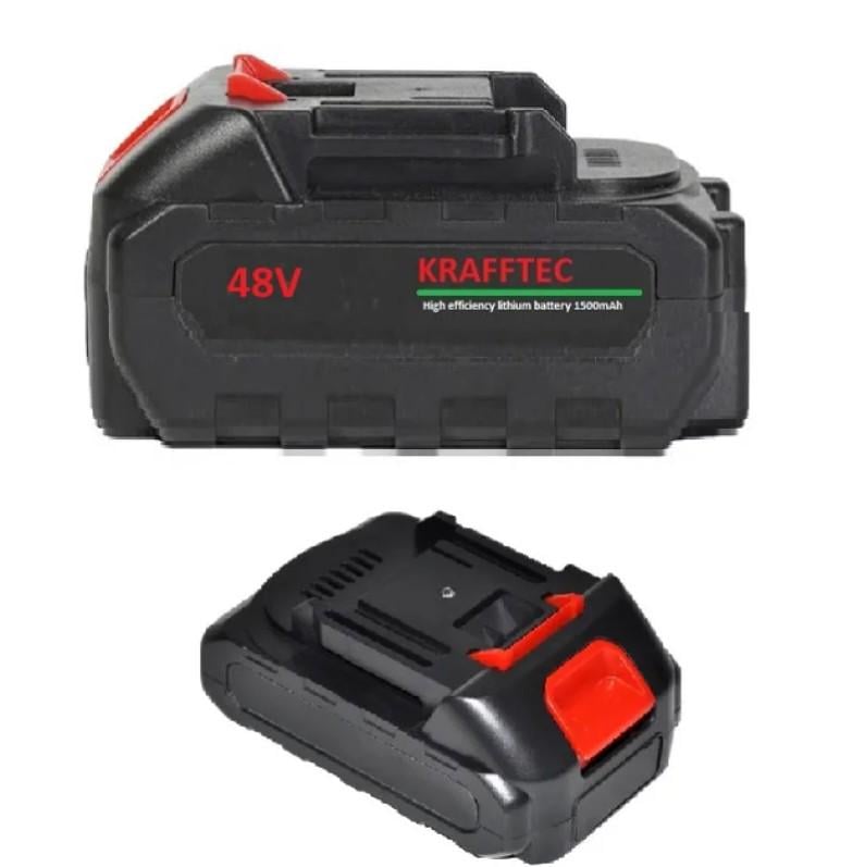 Акумуляторна батарея KRAFFTEC для електроінструментів та садової техніки 48V 1500 mAh (29662492) - фото 5