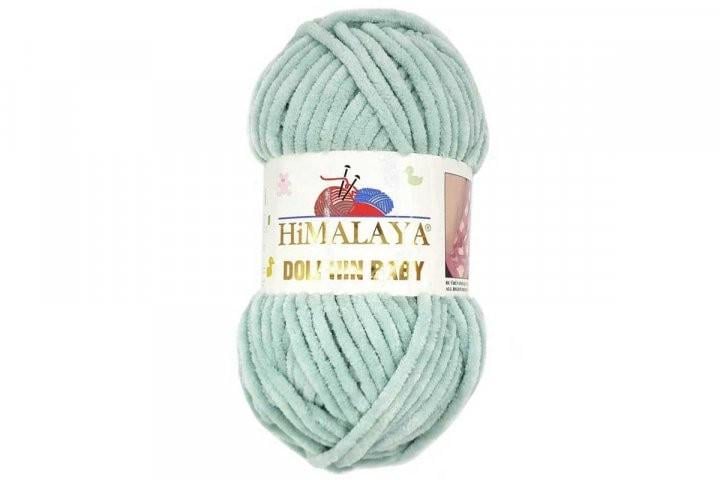 Пряжа велюровая Himalaya Dolphin Baby 80347 полынь (2443) Пряжа велюровая Himalaya Dolphin Baby 80347 полынь (2443)