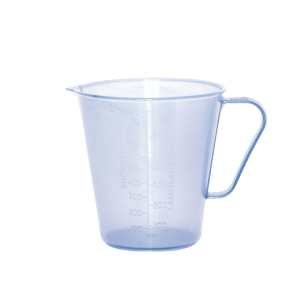 Мерная кружка SoloPlast пластиковая с носиком 1 л (28144583)