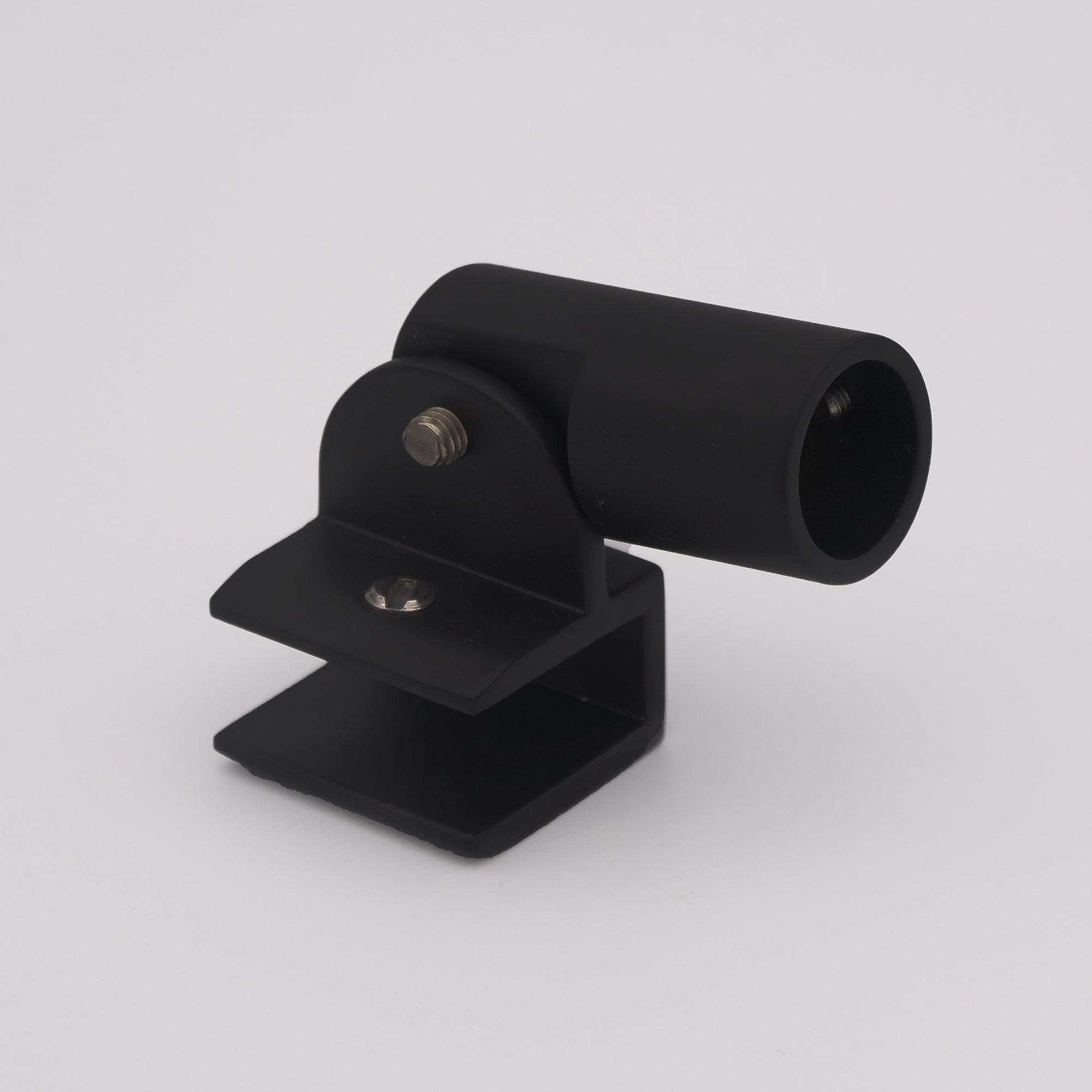 Соединитель стекло/труба поворотный 11-19 Черный матовый - фото 3 Соединитель стекло/труба поворотный 11-19 Черный матовый - фото 3