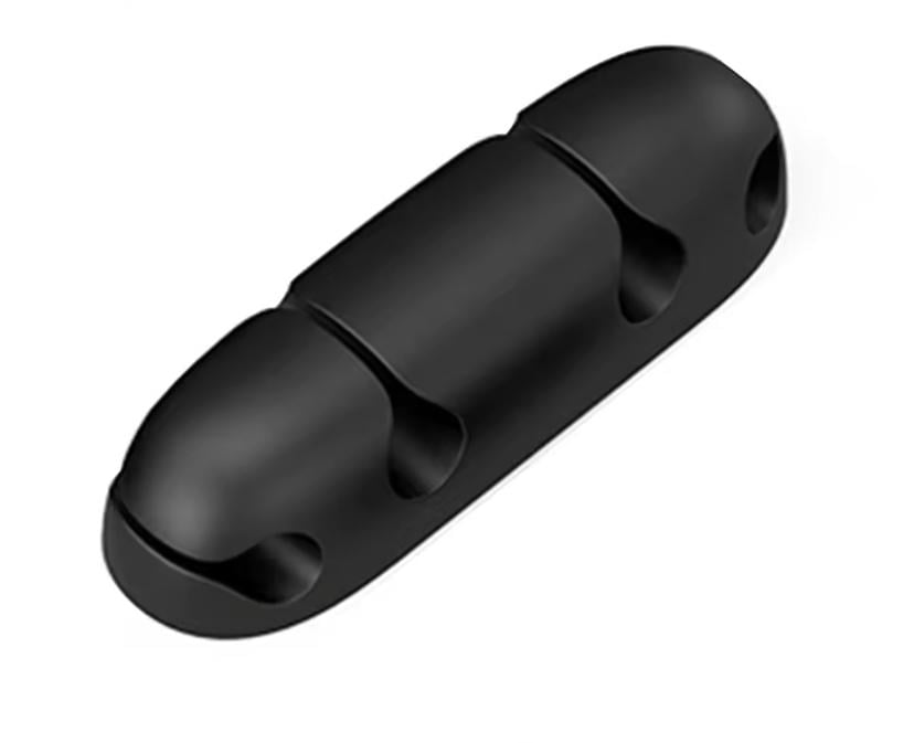 Органайзер-фиксатор для кабеля Olas 3М клипса на 4 провода 1 шт. Черный (483425309)