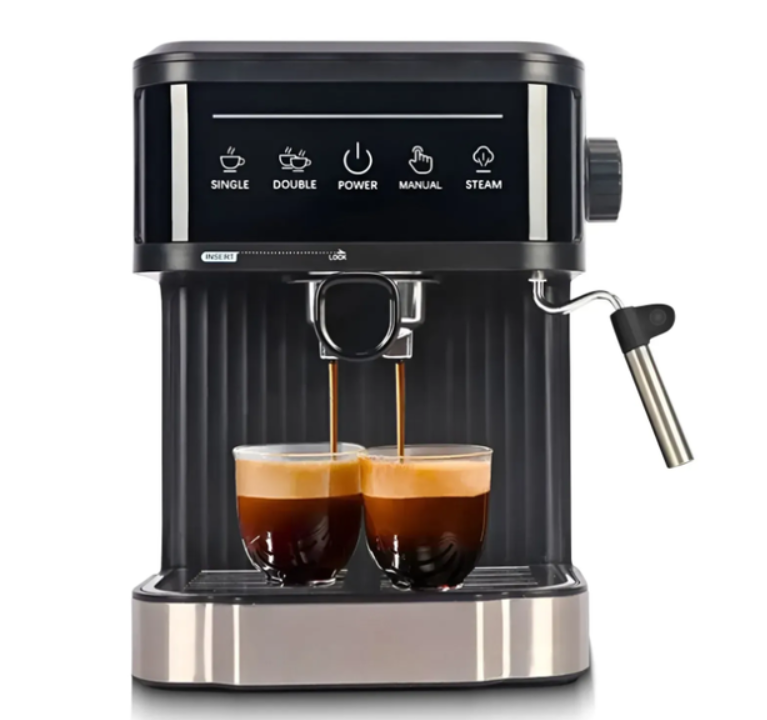 Эспрессо-машина Crownberg CB-1572 1200 Вт 20 Bar 1.8 л Черный (31217798)