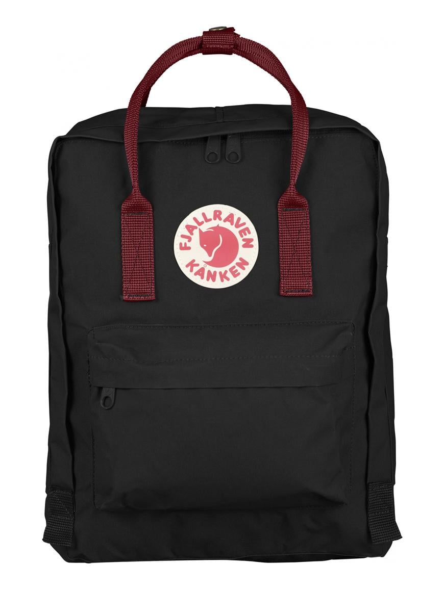 Рюкзак Fjallraven Kanken Black/Ox Red (1004-23510.550-326)