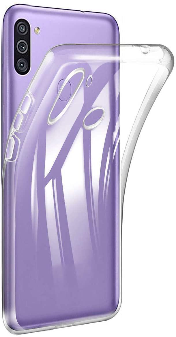Прозрачный Чехол Samsung Galaxy M11 M115 (ультратонкий силиконовый) (14647)