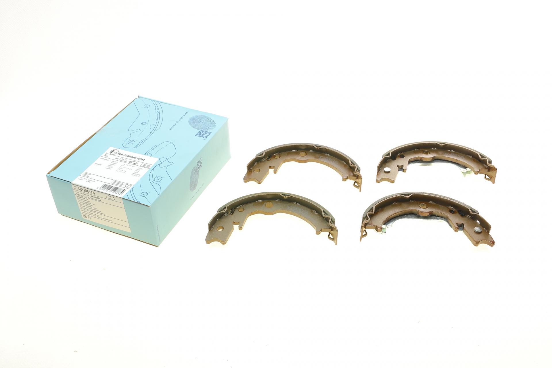 Колодки ручника BLUE PRINT ADG04175 Chevrolet Epica/Lacetti 05-169.2x26