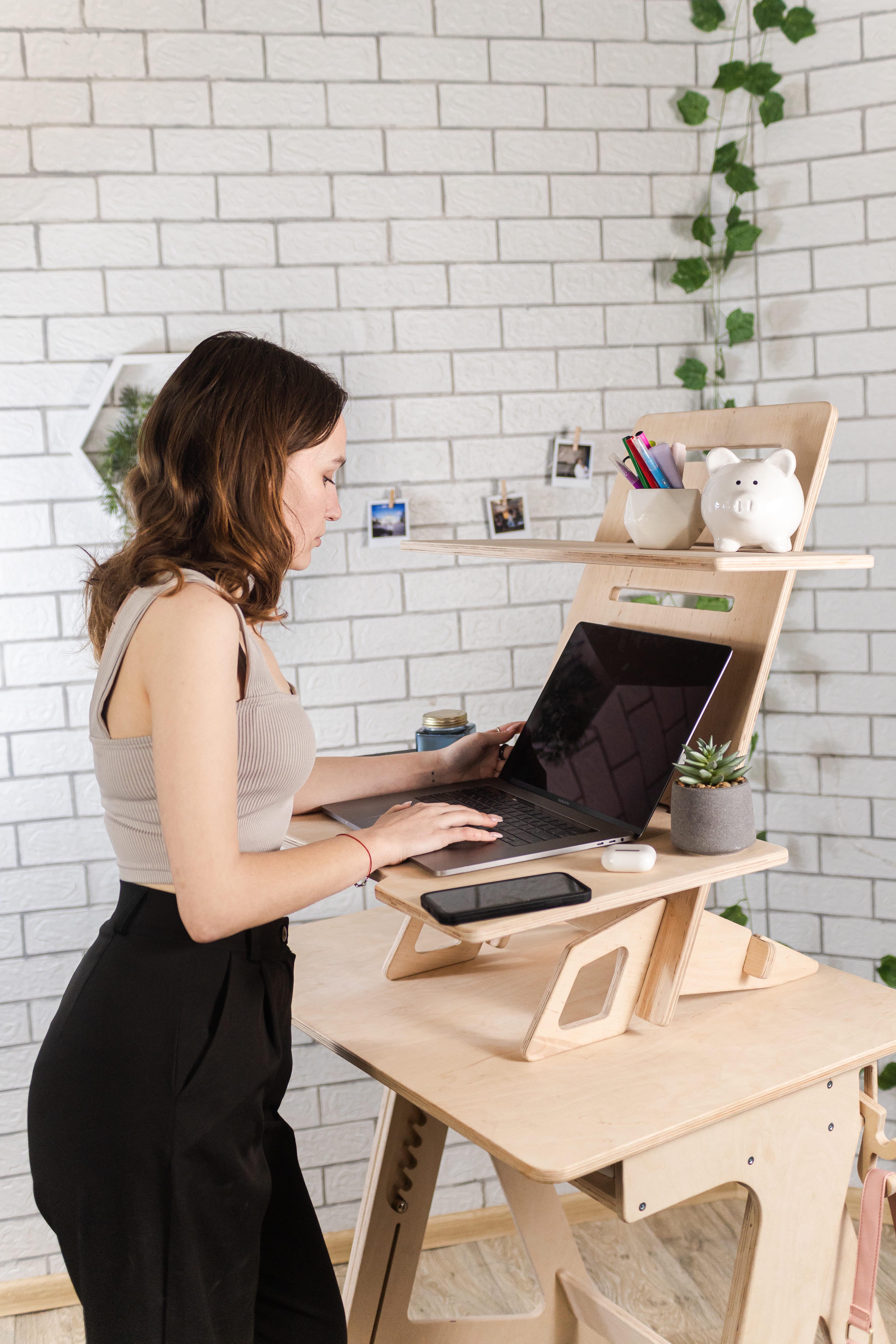 Стіл для ноутбука універсальний Otaman desk Mini desk Натуральний - фото 5 Стіл для ноутбука універсальний Otaman desk Mini desk Натуральний - фото 5