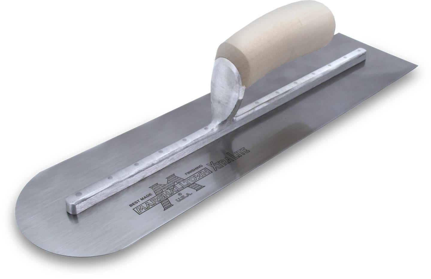 Шпатель финишный Marshalltown Finishing Trowel лезвие из углеродистой стали/ручка дерево 355,6x101,6 мм (13897)