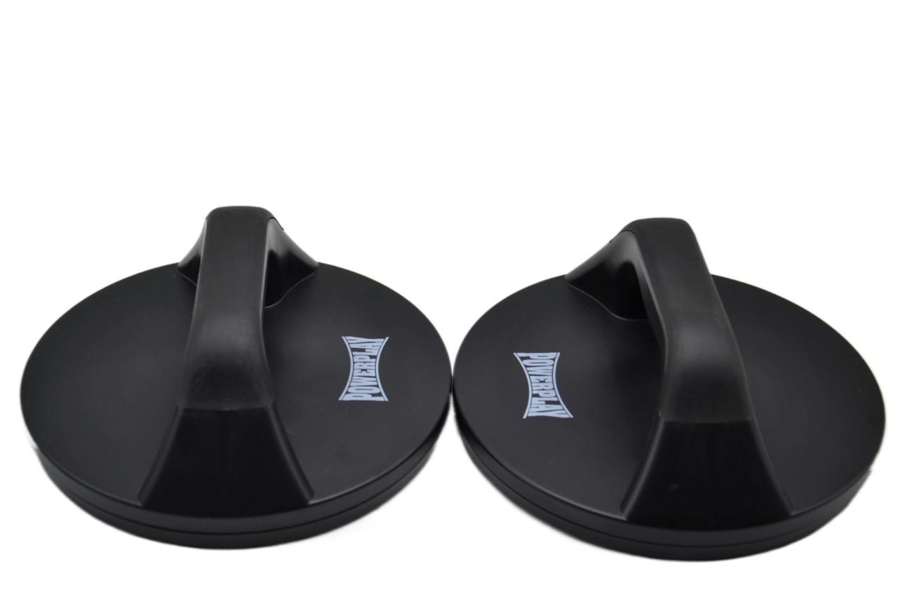 Упоры для отжиманий поворотные PowerPlay 4321 Push Up Bars пластиковые круглые (A-012551) - фото 5 Упоры для отжиманий поворотные PowerPlay 4321 Push Up Bars пластиковые круглые (A-012551) - фото 5