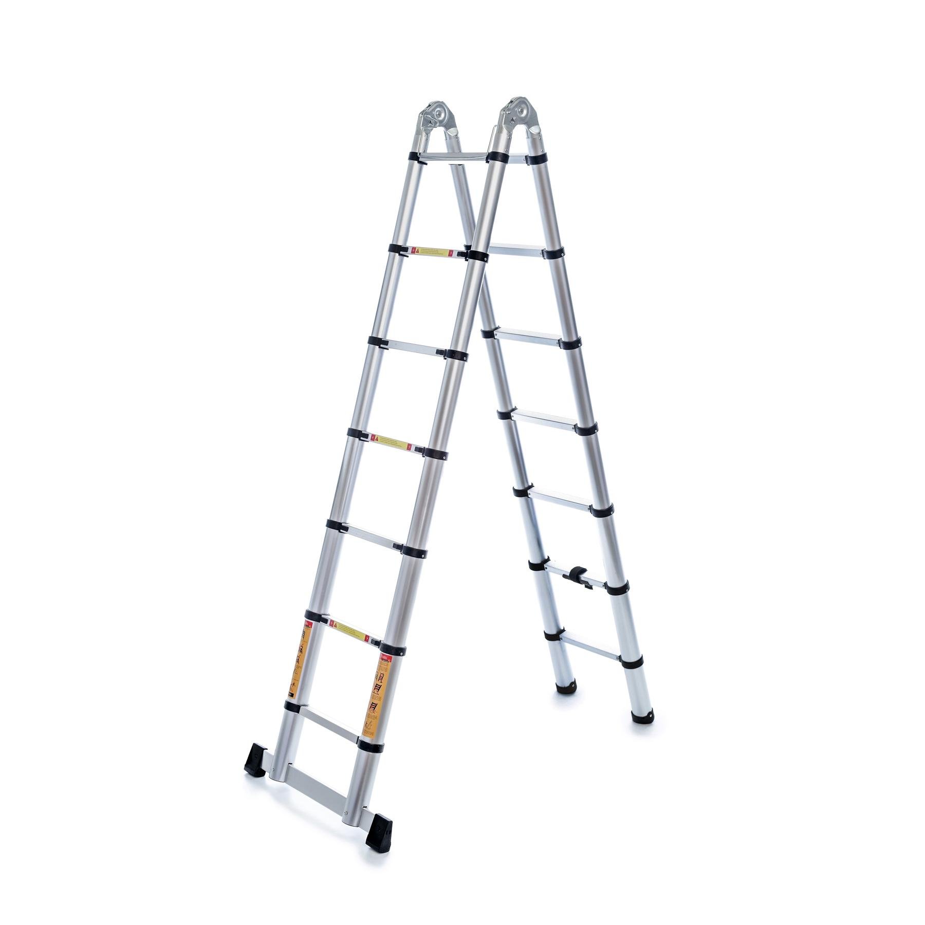 Стремянка телескопическая алюминиевая с шарниром Laddermaster Avior DA7A12 - фото 4 Стремянка телескопическая алюминиевая с шарниром Laddermaster Avior DA7A12 - фото 4