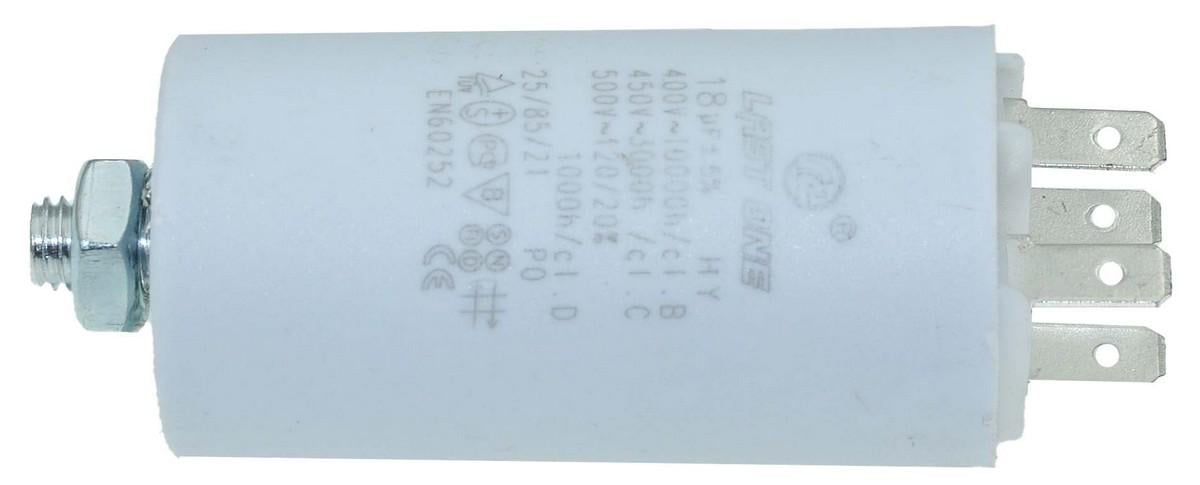 Конденсатор Last One 18 мкф/винт HY2 CBB-60M 35х65 мм